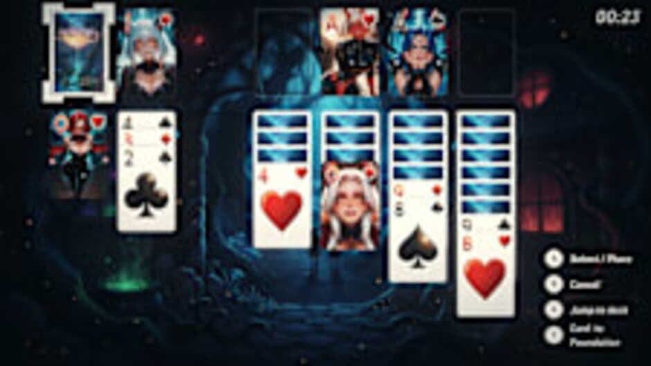 Скриншот 2 из Solitaire World: Anime Waifus