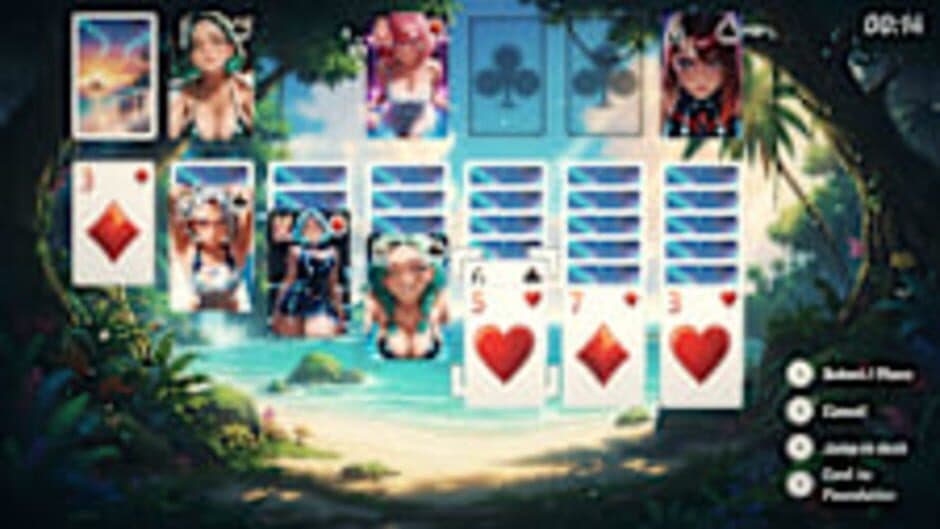 Скриншот 4 из Solitaire World: Anime Waifus