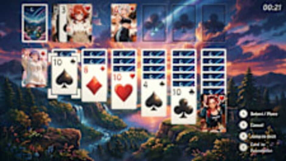 Скриншот 6 из Solitaire World: Anime Waifus
