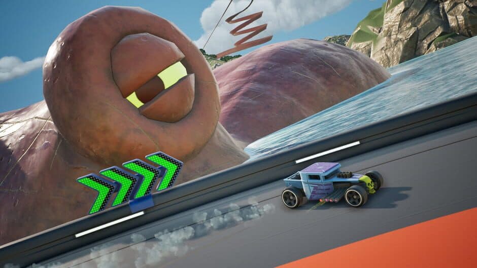 Скриншот 2 из Hot Wheels Infinite Rush: Bone Shaker Skeletor Edition