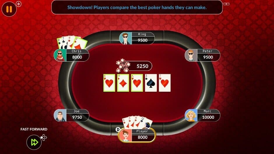 Скриншот 1 из Poker: Texas & Omaha Hold'em - Premium Edition