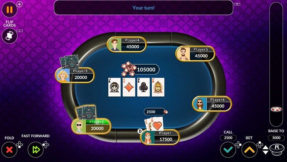 Скриншот 2 из Poker: Texas & Omaha Hold'em - Premium Edition