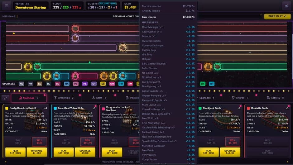 Скриншот 1 из Idle Casino Empire