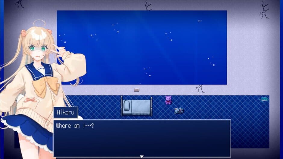 Скриншот 2 из The Aquarium Does Not Dance: The Idol Who Wants to Die