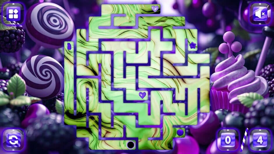 Скриншот 2 из Sweetie Candy Maze: Blackberry