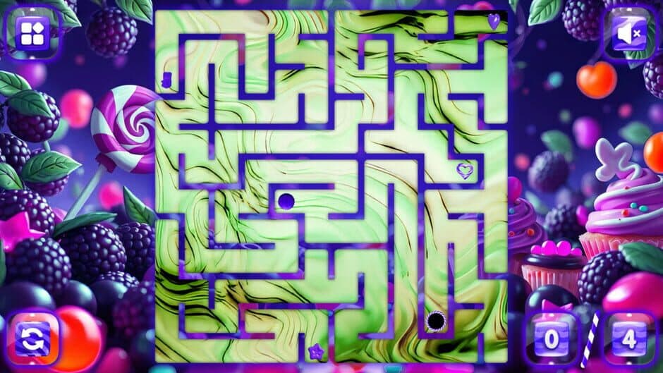 Скриншот 3 из Sweetie Candy Maze: Blackberry