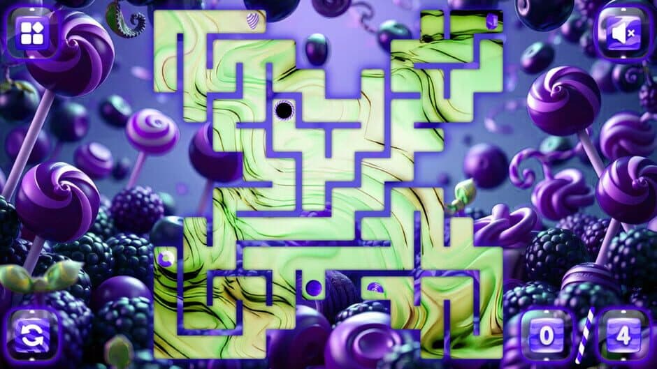 Скриншот 4 из Sweetie Candy Maze: Blackberry