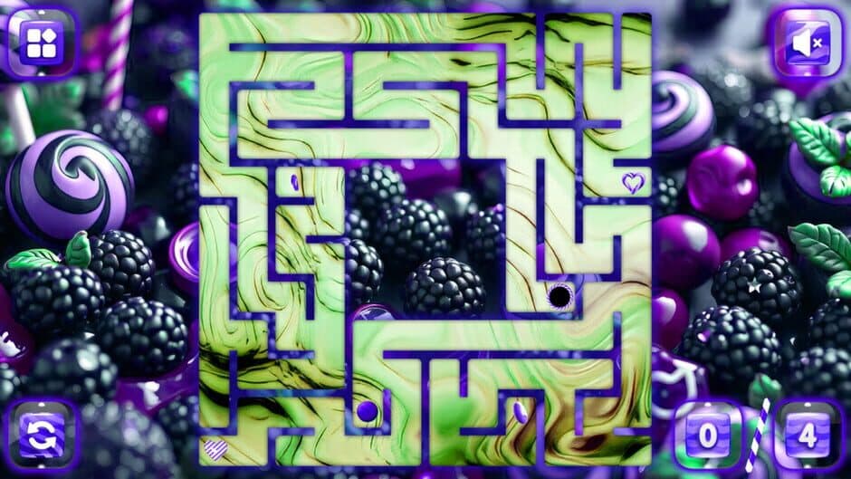 Скриншот 5 из Sweetie Candy Maze: Blackberry