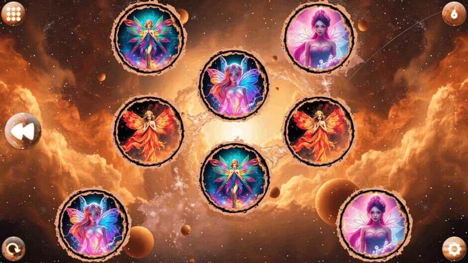 Скриншот 2 из Space Memory: Fairies