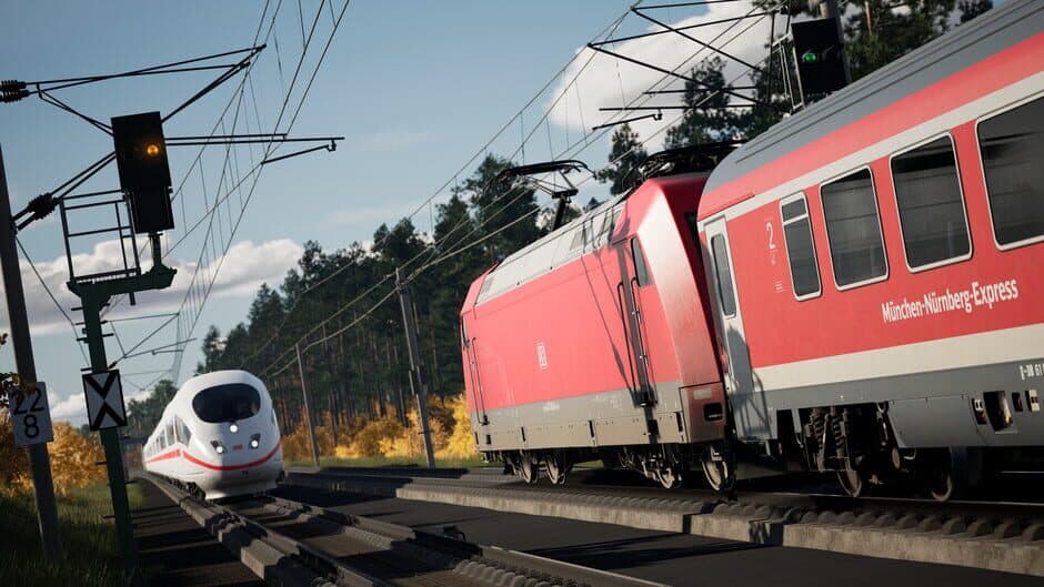 Скриншот 8 из Train Sim World 6: Schnellfahrstrecke Nürnberg - Ingolstadt Route Add-On