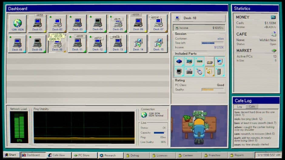Скриншот 1 из Internet Cafe 98