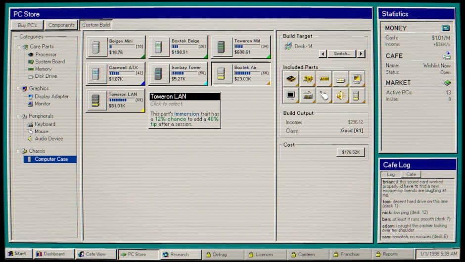 Скриншот 2 из Internet Cafe 98