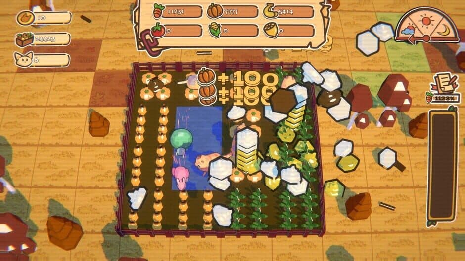 Скриншот 4 из Crazy Farm: Roguelike Idle Building Game