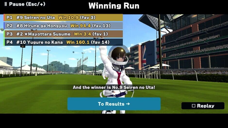 Скриншот 3 из Derby Heroines: Run, Bet, Win!