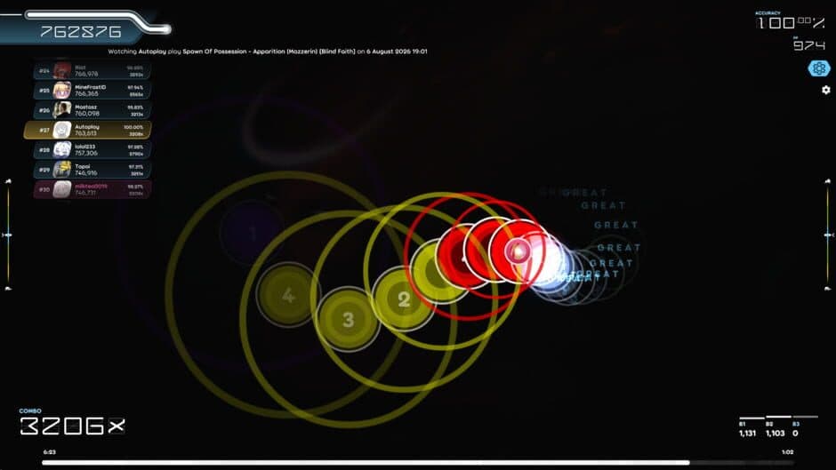 Скриншот 5 из Osu!Lazer