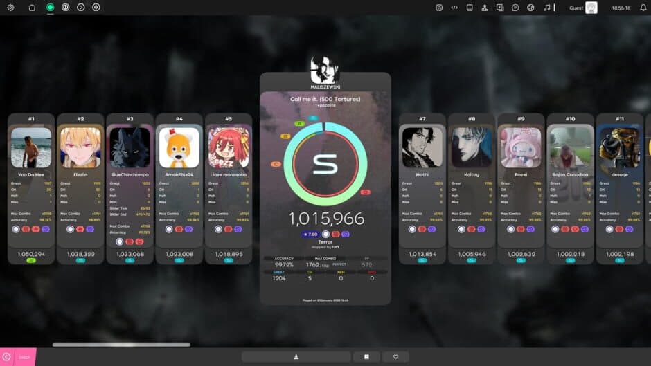 Скриншот 9 из Osu!Lazer