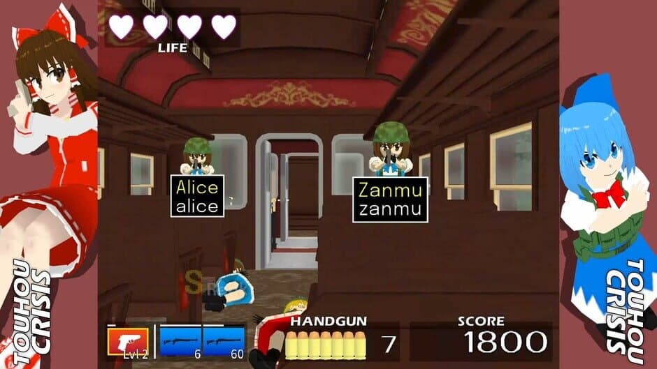 Скриншот 2 из Touhou Crisis R