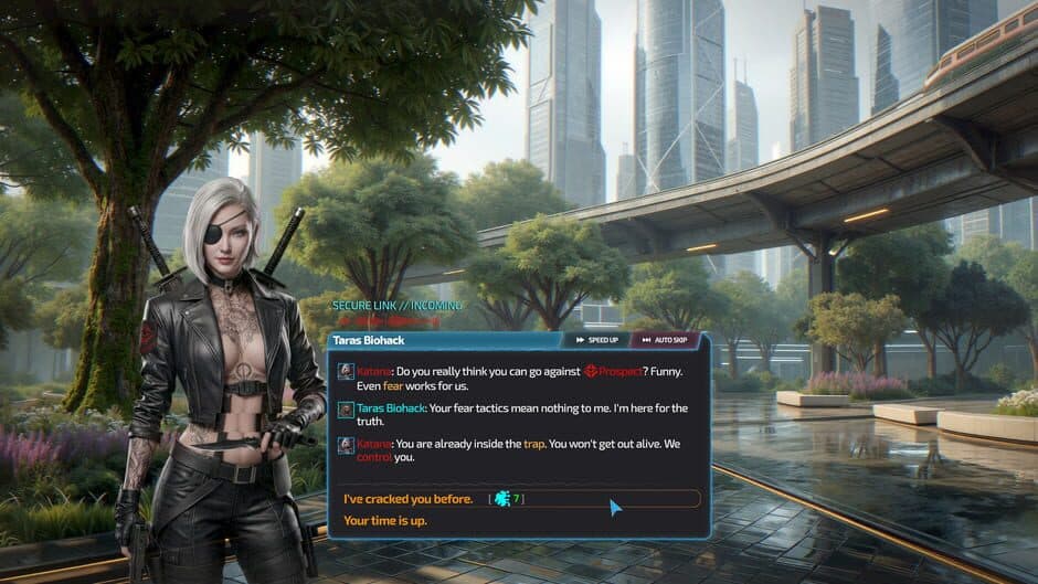 Скриншот 2 из Humanity Echo: Cyberpunk Tactical RPG