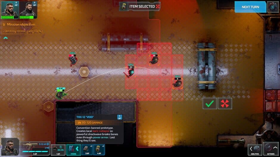Скриншот 3 из Humanity Echo: Cyberpunk Tactical RPG