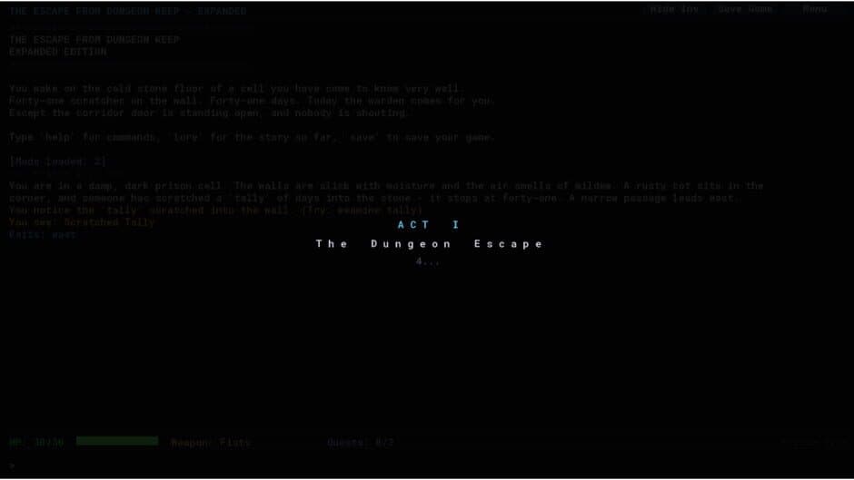 Скриншот 1 из The Escape From Dungeon Keep