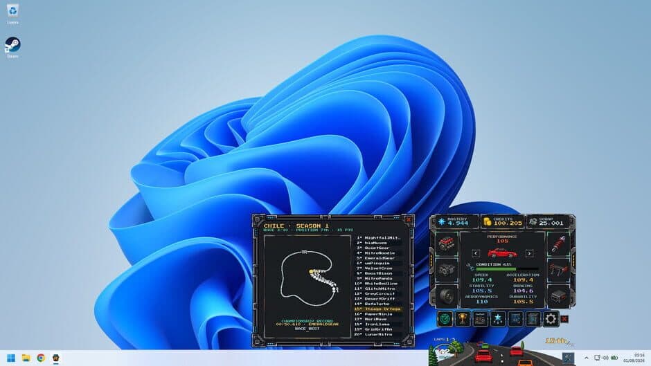Скриншот 6 из Desk Top Racer