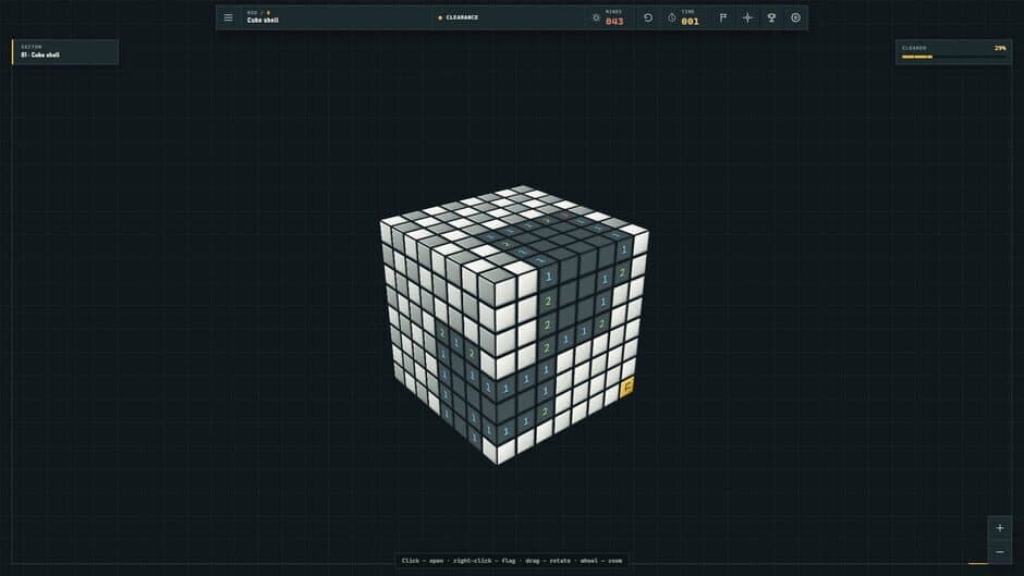 Скриншот 2 из Minesweeper 3D