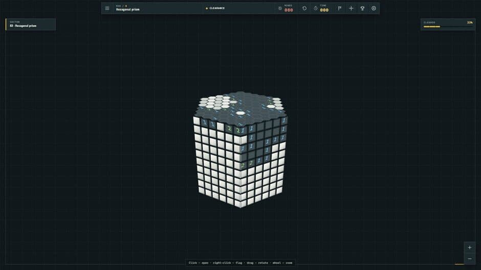 Скриншот 1 из Minesweeper 3D