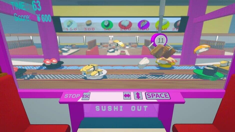 Скриншот 1 из Sushi Claw Machine