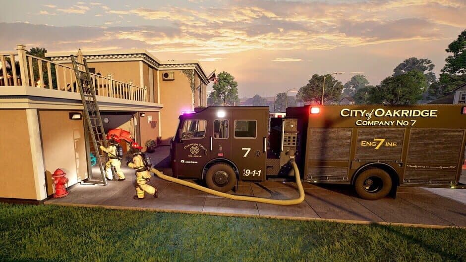 Скриншот 2 из Firefighting Simulator: Ignite - Blackout Truck Edition Skins DLC