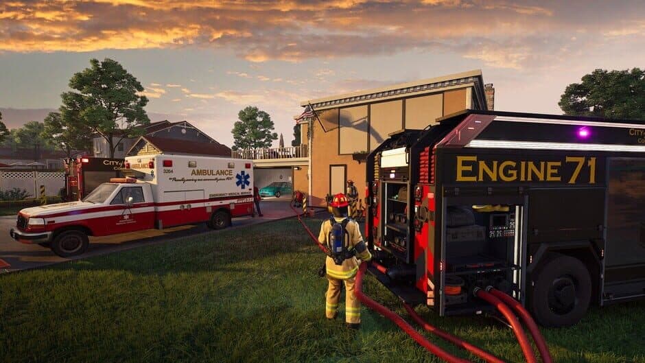 Скриншот 9 из Firefighting Simulator: Ignite - Blackout Truck Edition Skins DLC