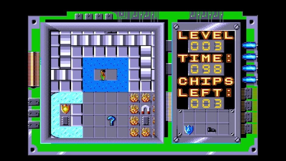 Скриншот 1 из Chip's Challenge (Amiga/C64/Lynx/Mega Drive/SNES/Spectrum)