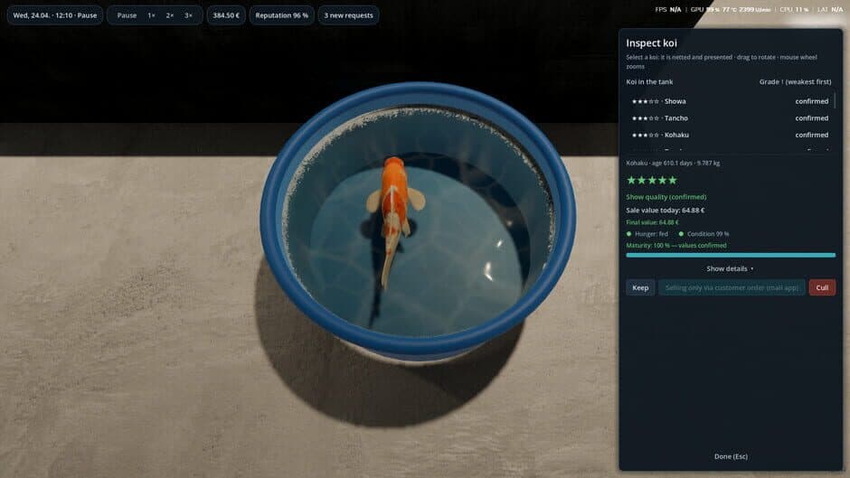Скриншот 11 из Aquaculture Simulator