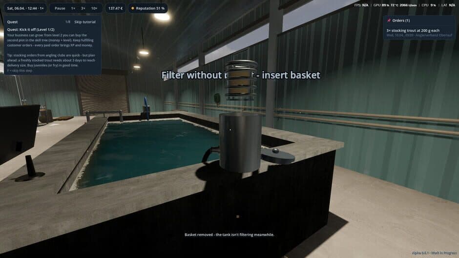 Скриншот 7 из Aquaculture Simulator
