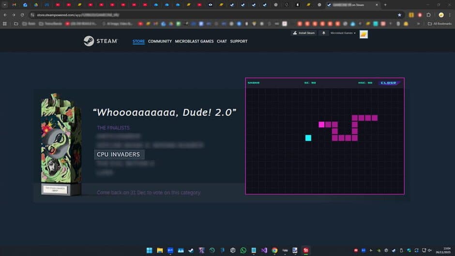 Скриншот 2 из CPU Invaders: Cyber Arcade