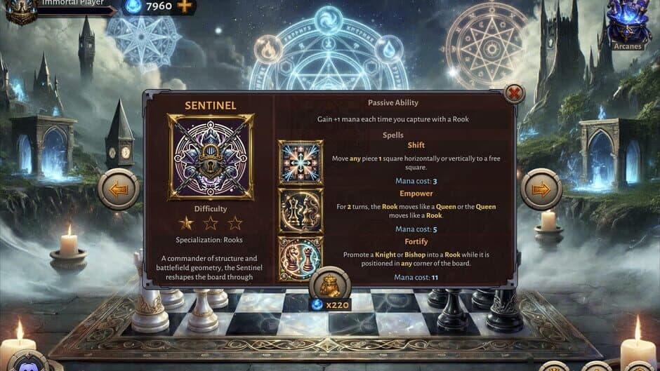 Скриншот 9 из Immortal Chess