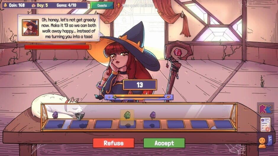 Скриншот 9 из Gemmy Gems: A Cozy Shop Sim