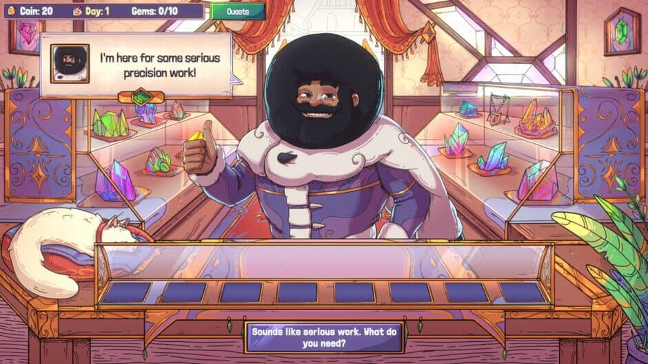 Скриншот 10 из Gemmy Gems: A Cozy Shop Sim