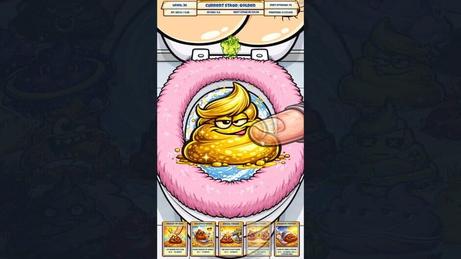 Скриншот 2 из Super Idle Poop Clicker