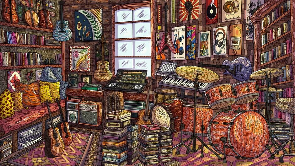 Скриншот 1 из 100 Music Cats