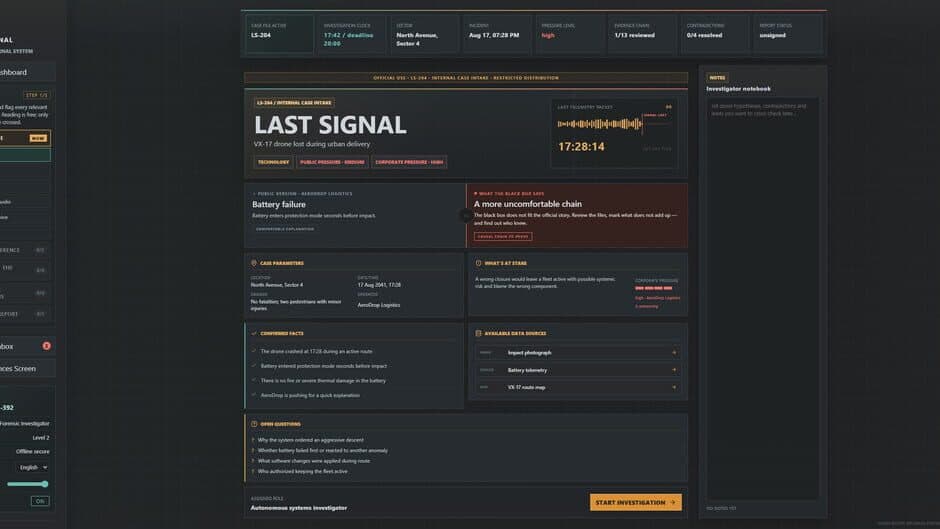 Скриншот 1 из Accident Investigator Simulator: Black Box