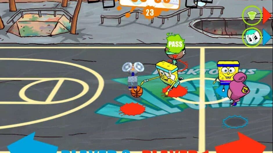 Скриншот 3 из Nicktoons Basketball