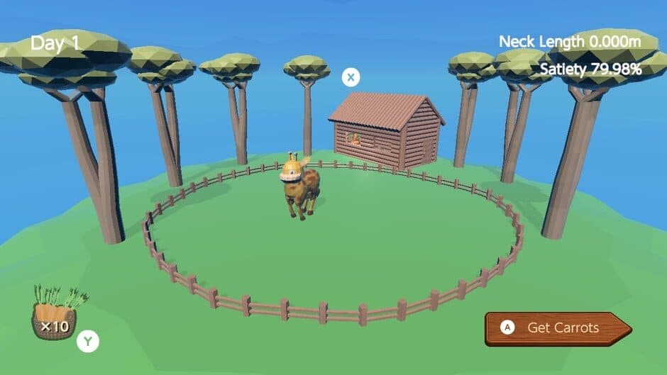 Скриншот 1 из Giraffe Raising Game: Reach for the sky