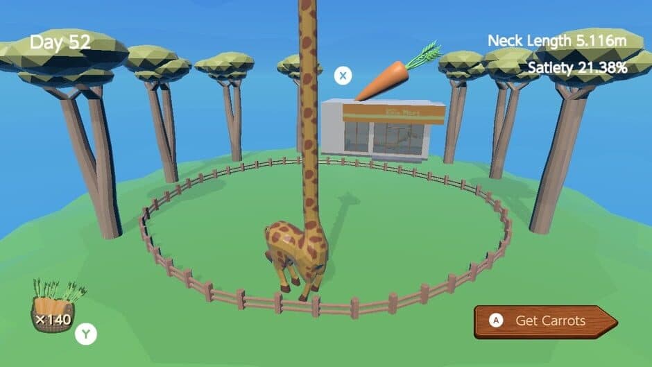 Скриншот 2 из Giraffe Raising Game: Reach for the sky