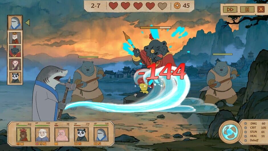 Скриншот 1 из Monk & The Misfit Monsters