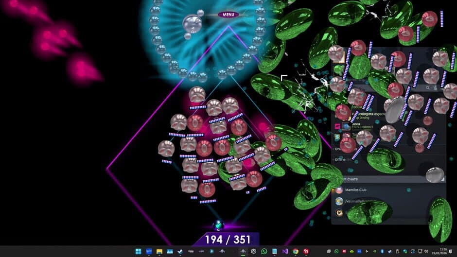 Скриншот 1 из CPU Invaders: Micro Spheres