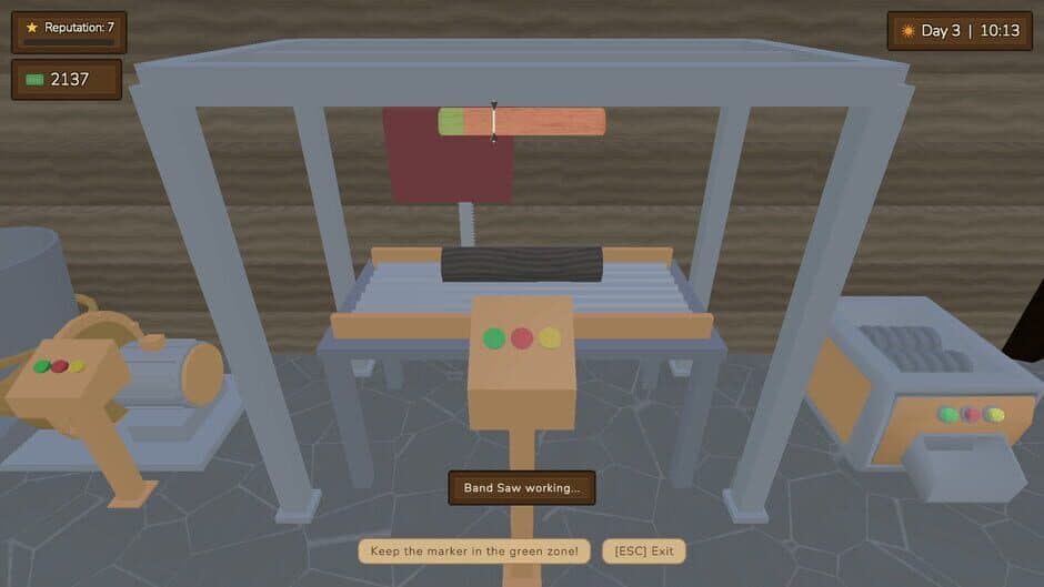 Скриншот 3 из Kerf: Sawmill Tycoon