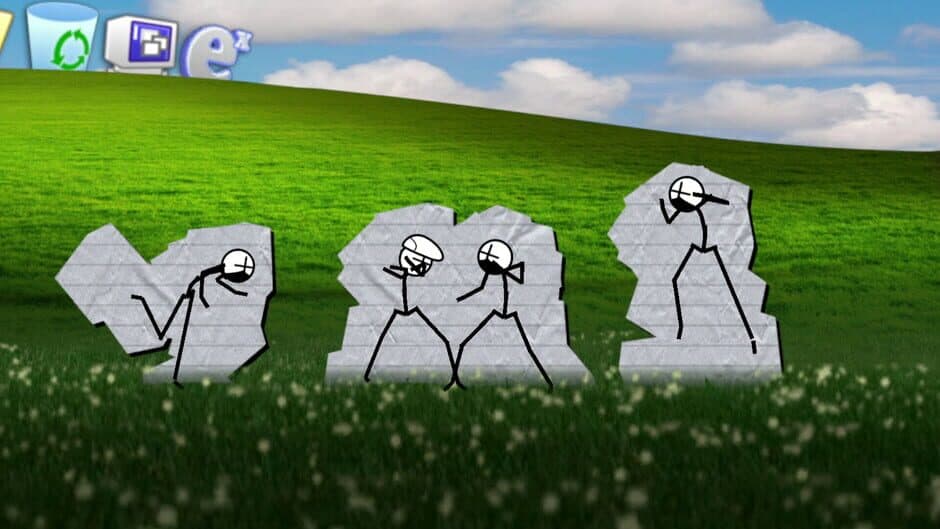 Скриншот 4 из Keyboard Warrior Stickman: Typing Beat Em Up