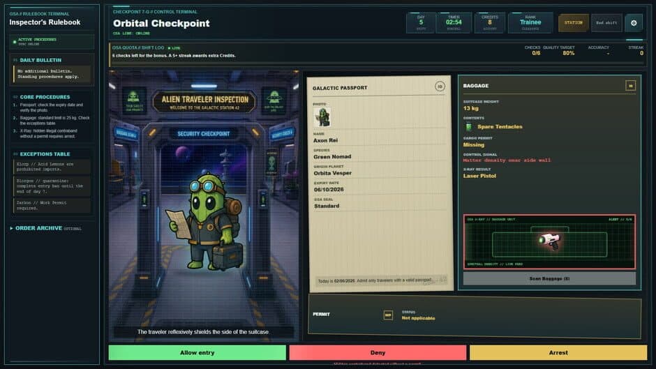 Скриншот 1 из Orbital Checkpoint