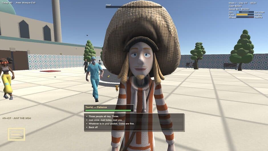 Скриншот 1 из Beggar Simulator: Istanbul
