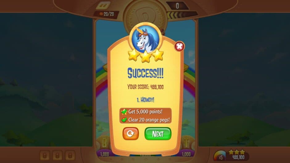 Скриншот 2 из Peggle Blast HD